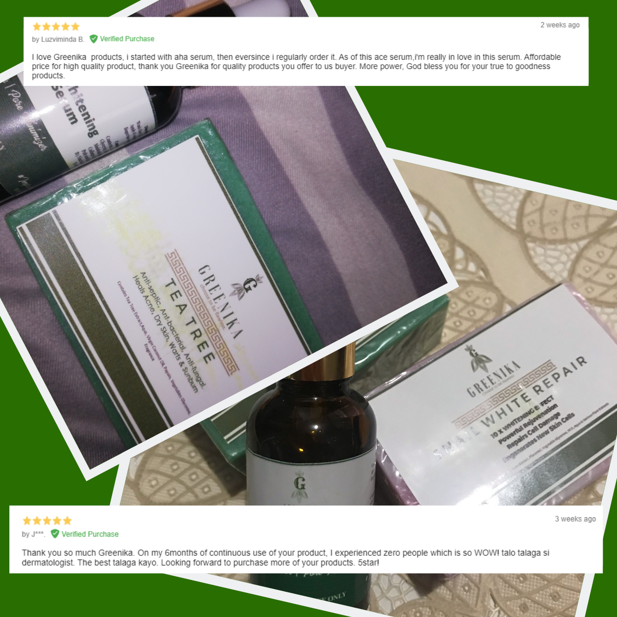 Greenika Tea Tree Combo Face Serum & Soap