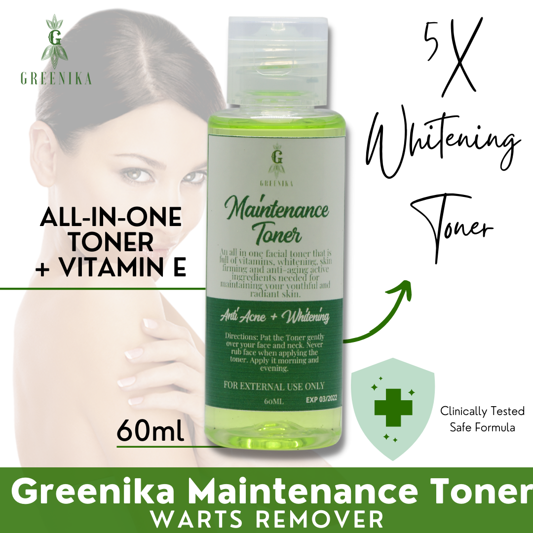 Greenika Maintenance Toner with Vitamin E