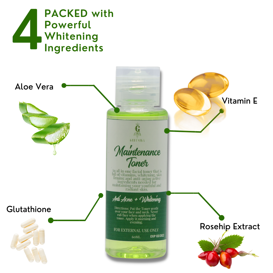 Greenika Maintenance Toner with Vitamin E