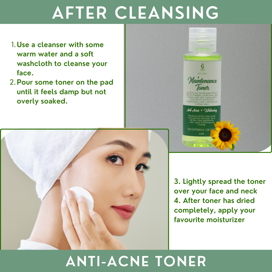 Greenika Maintenance Toner with Vitamin E
