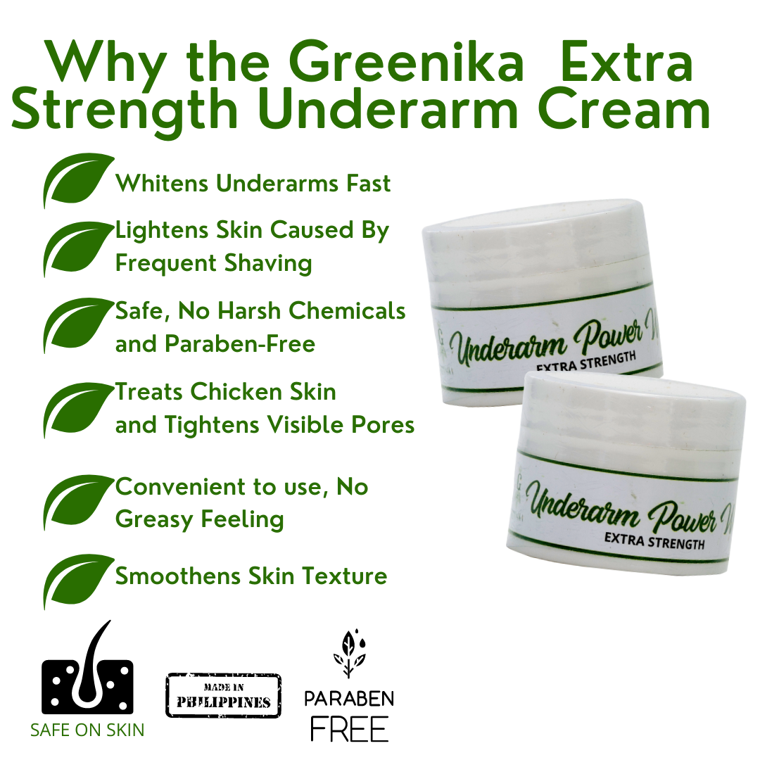 Greenika 7X Underarm Whitening Cream Extra Strength