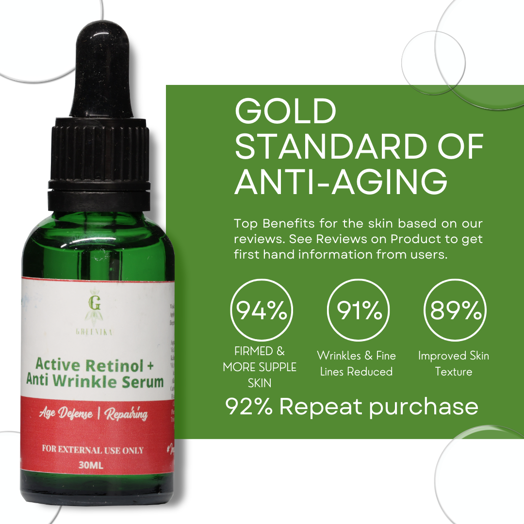 Greenika Retinol Best Anti-Aging Serum