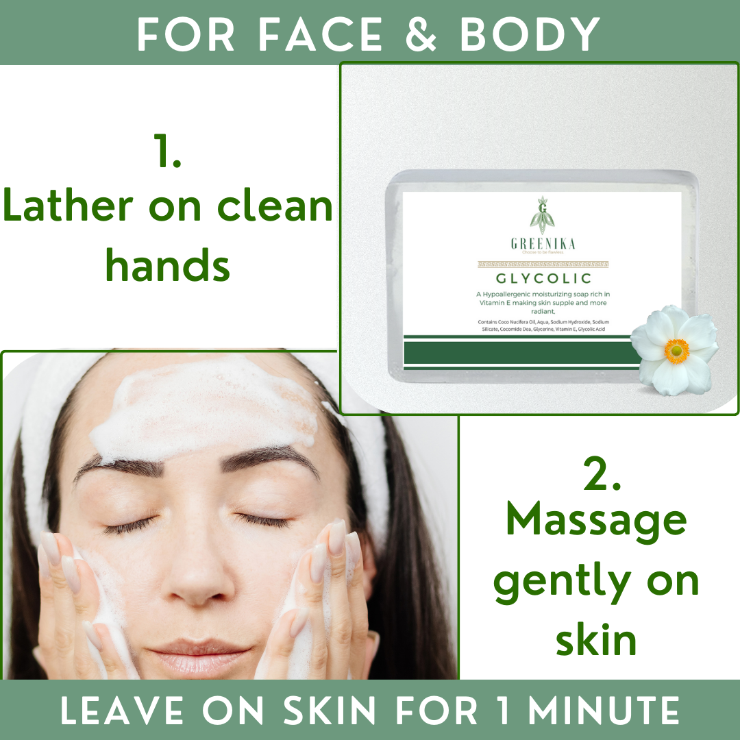 Greenika Organic Glycolic Soap