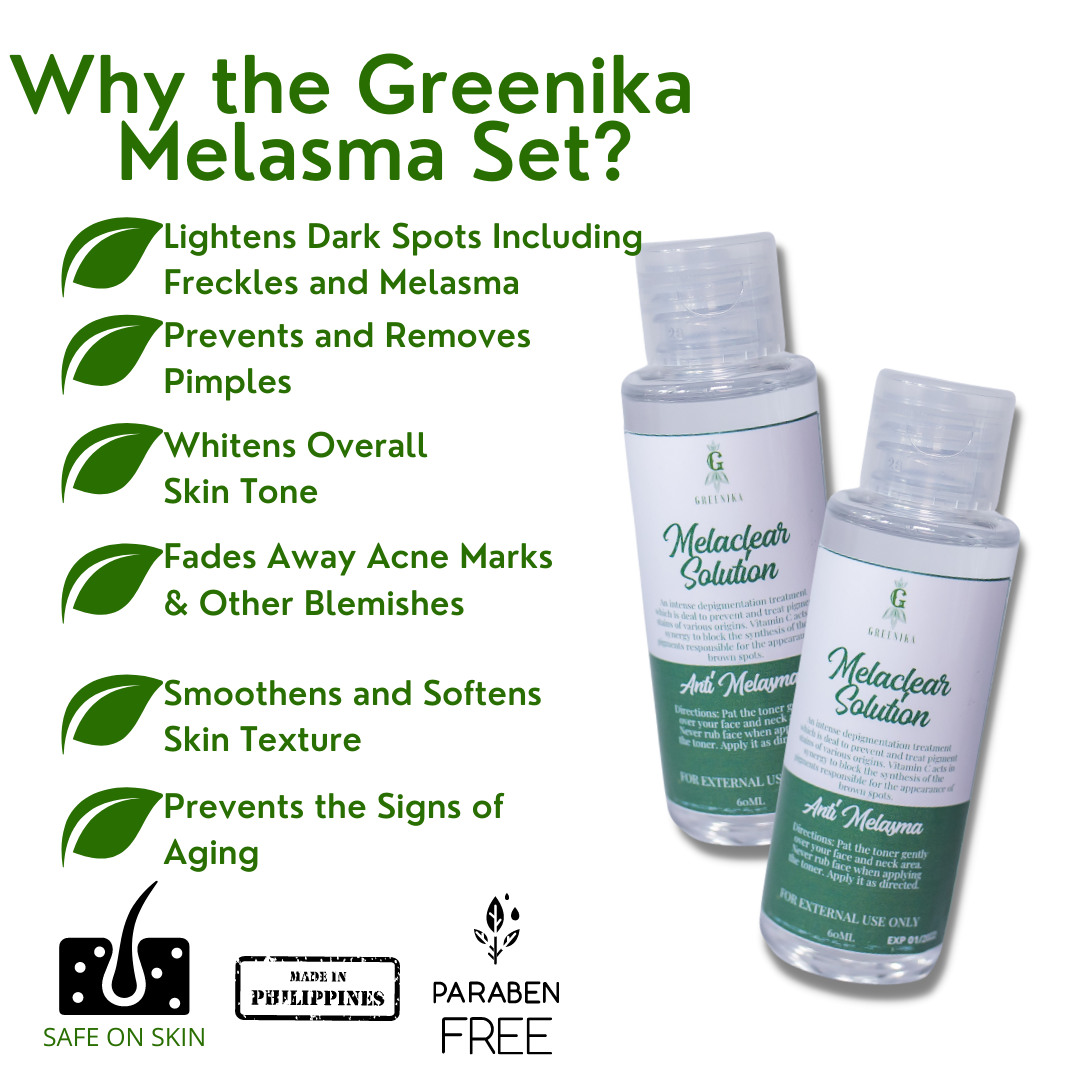 Greenika Anti Melasma Melaclear Dark Spot Remover Solution