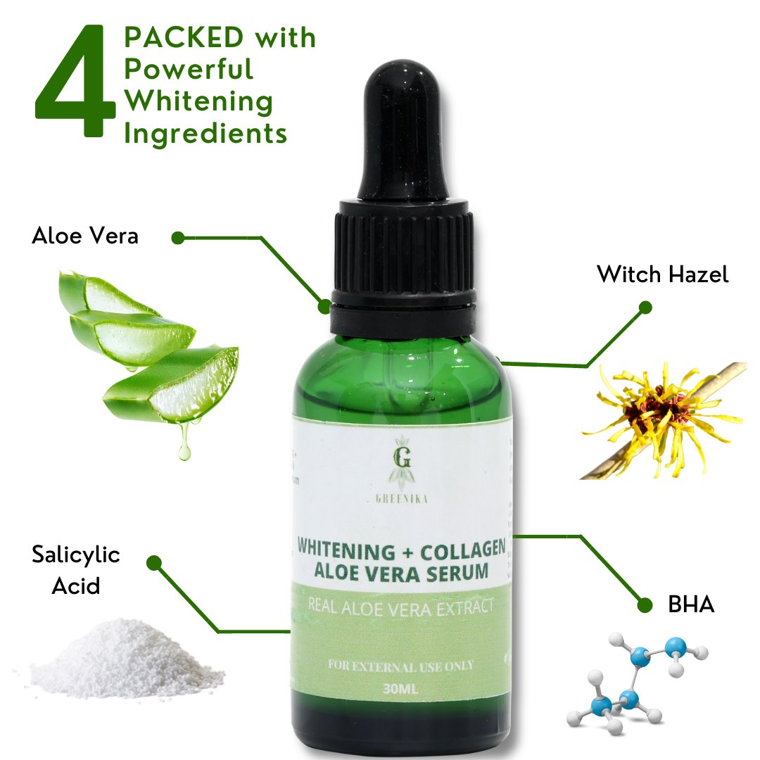 Greenika Aloe Vera with BHA Facial Serum