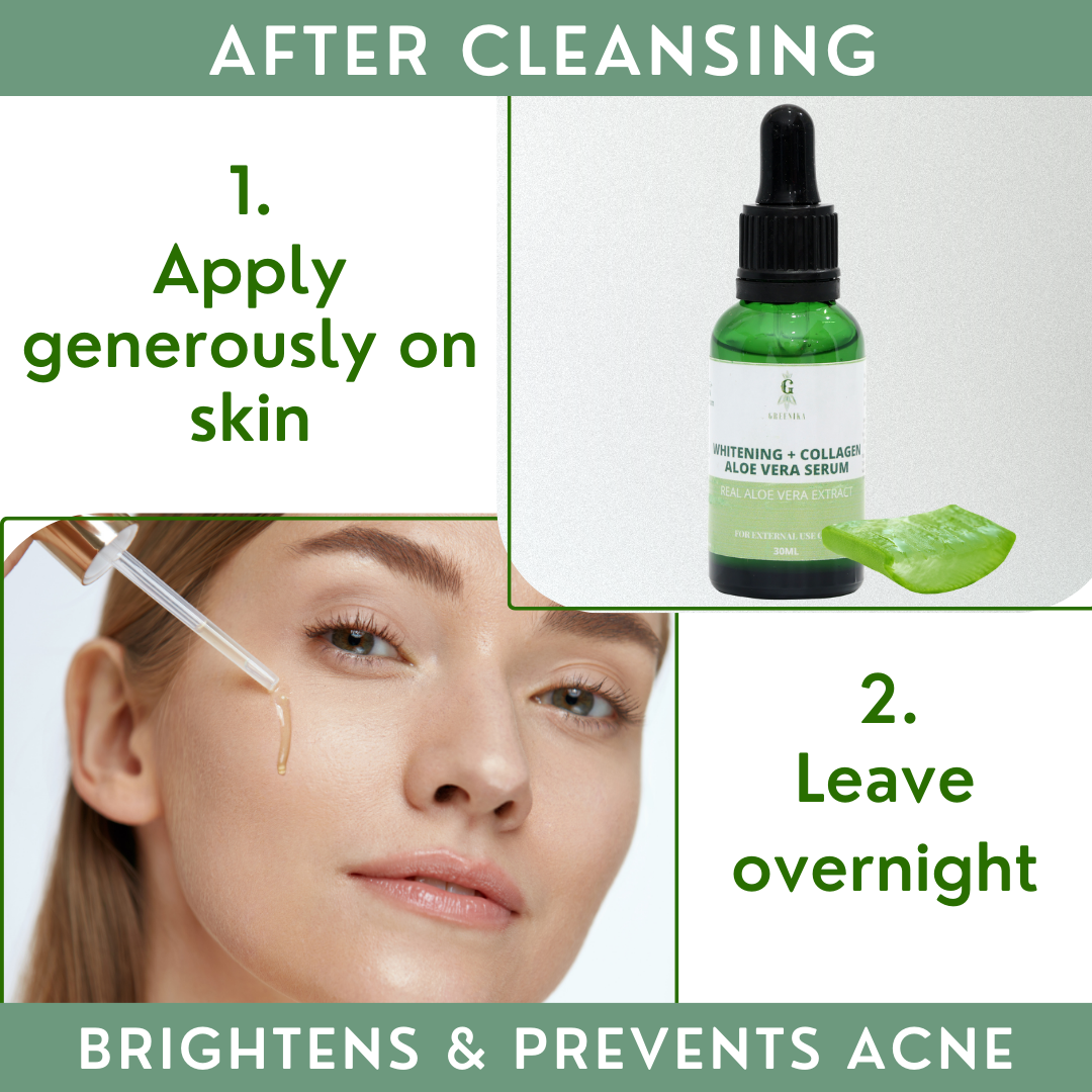 Greenika Aloe Vera with BHA Facial Serum