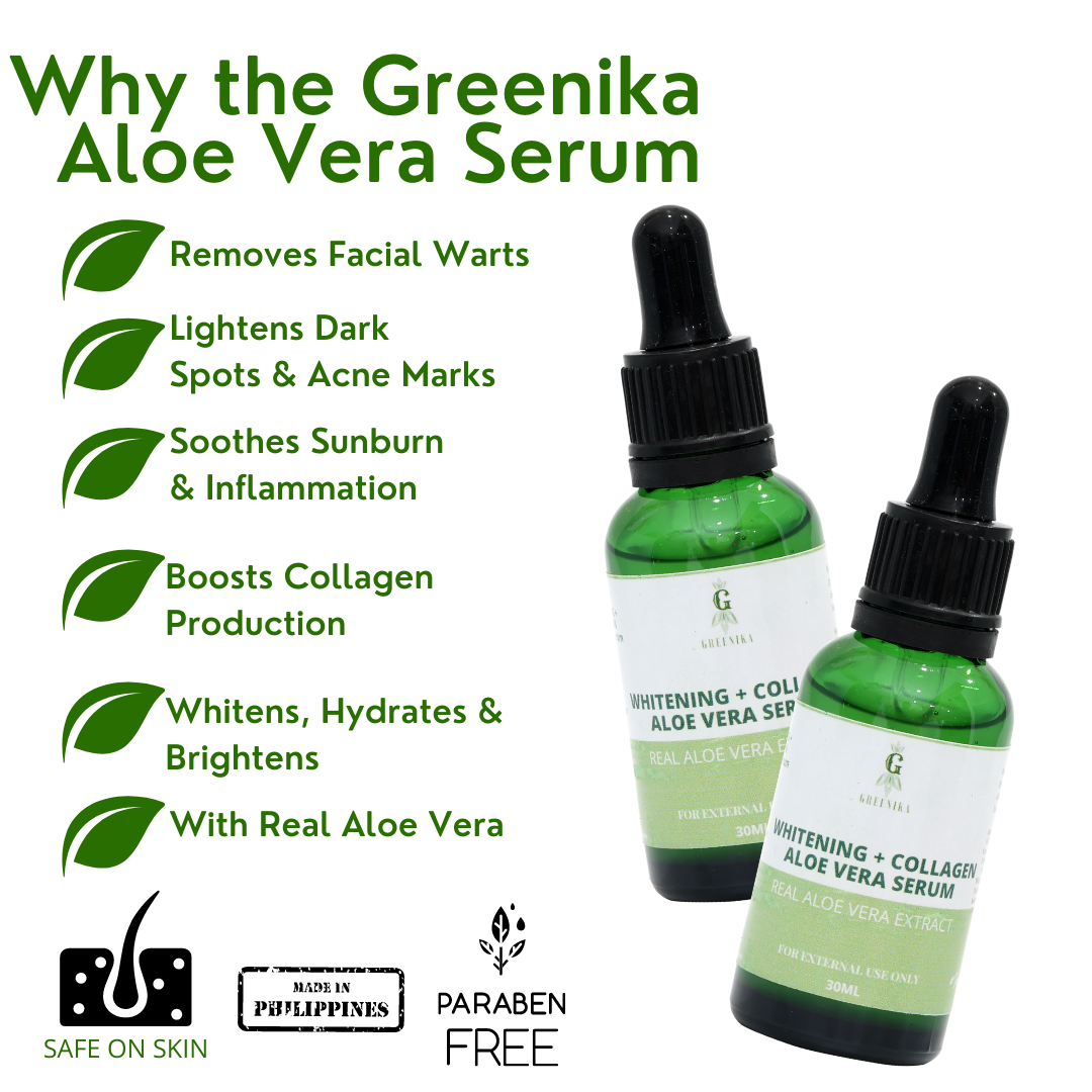 Greenika Aloe Vera with BHA Facial Serum