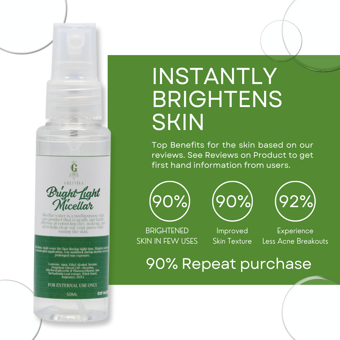 Greenika Micellar Water Cleansing Toner