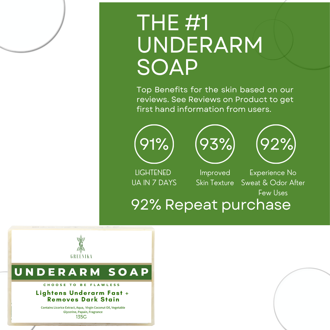 Greenika 7X Underarm Whitening Soap