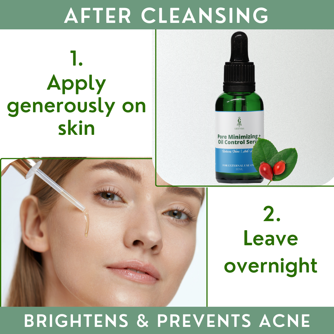 Greenika Pore Tightening Minimizer Oil Control Face Serum