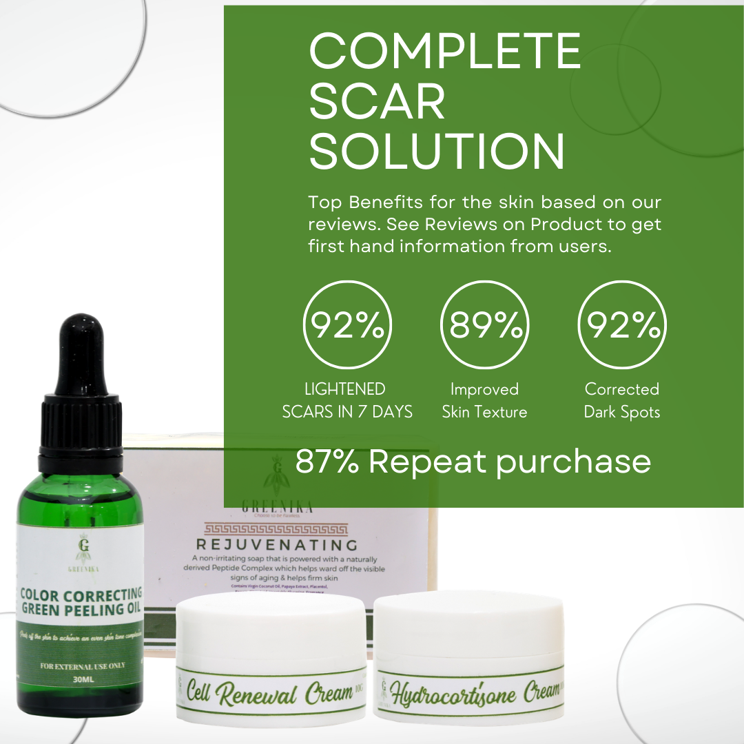 Greenika Scar Remover 4 PC Set