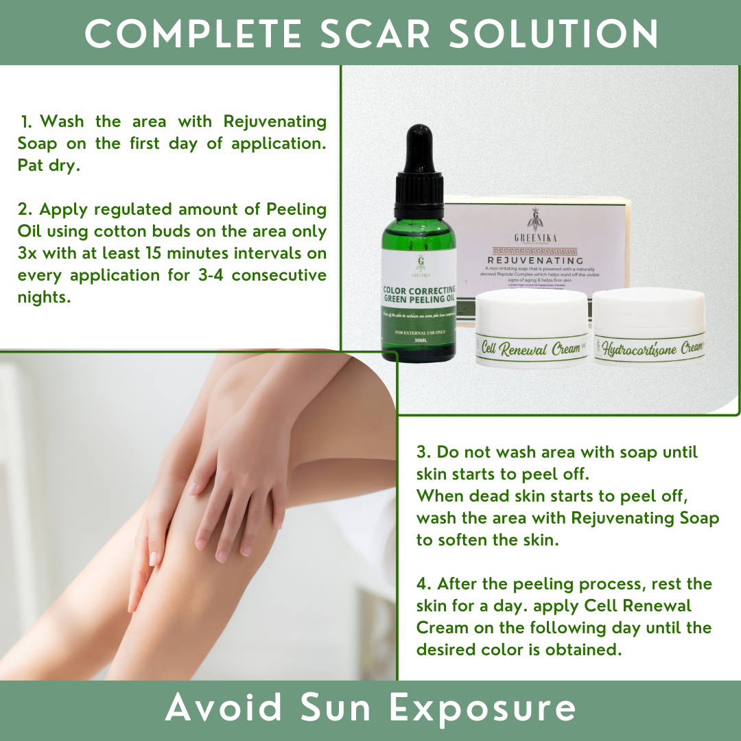 Greenika Scar Remover 4 PC Set
