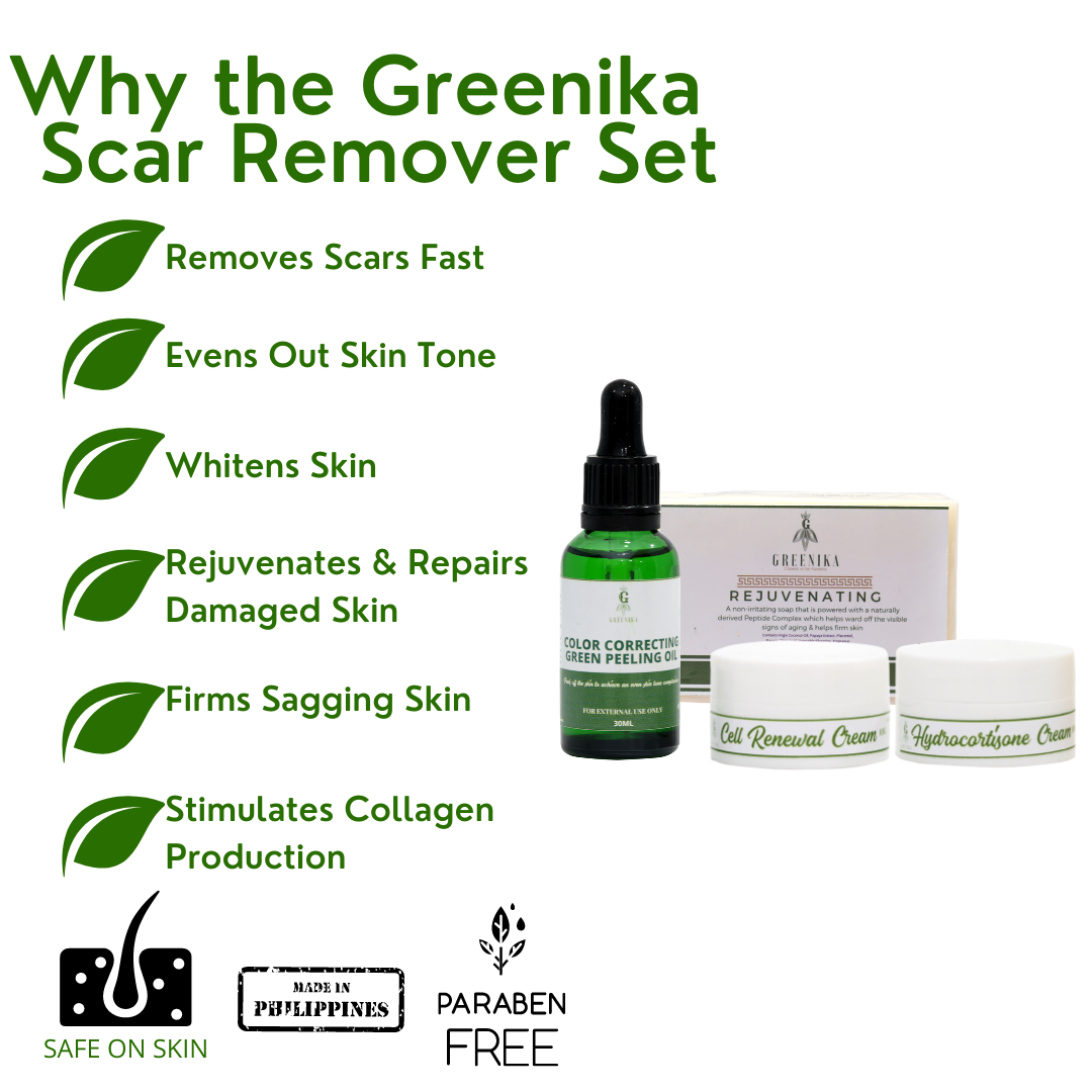 Greenika Scar Remover 4 PC Set