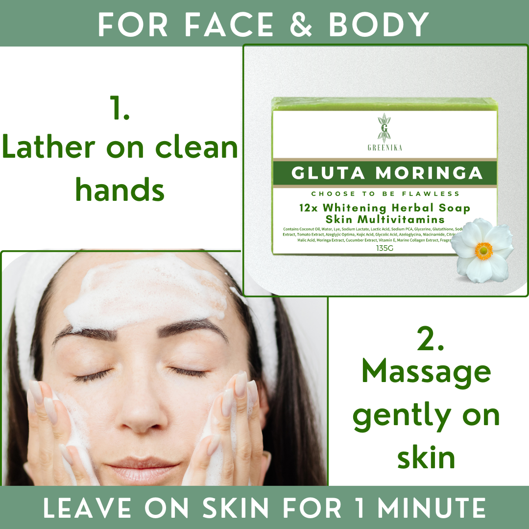 Greenika Organic Gluta Moringa Soap
