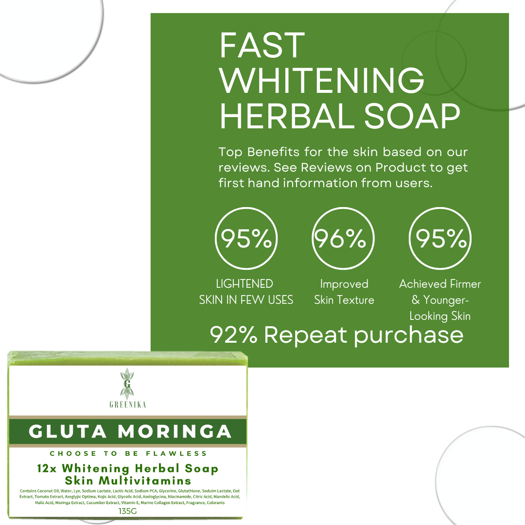 Greenika Organic Gluta Moringa Soap