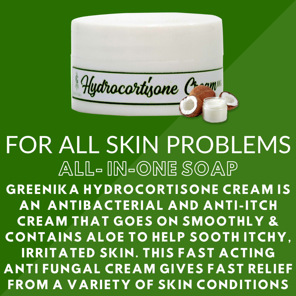 Greenika Hydrocortisone Cream