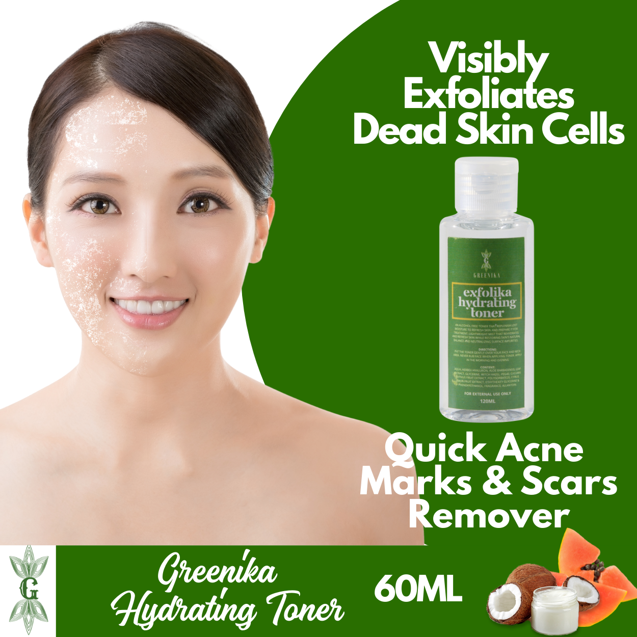 Greenika Exfolika Hydrating Toner