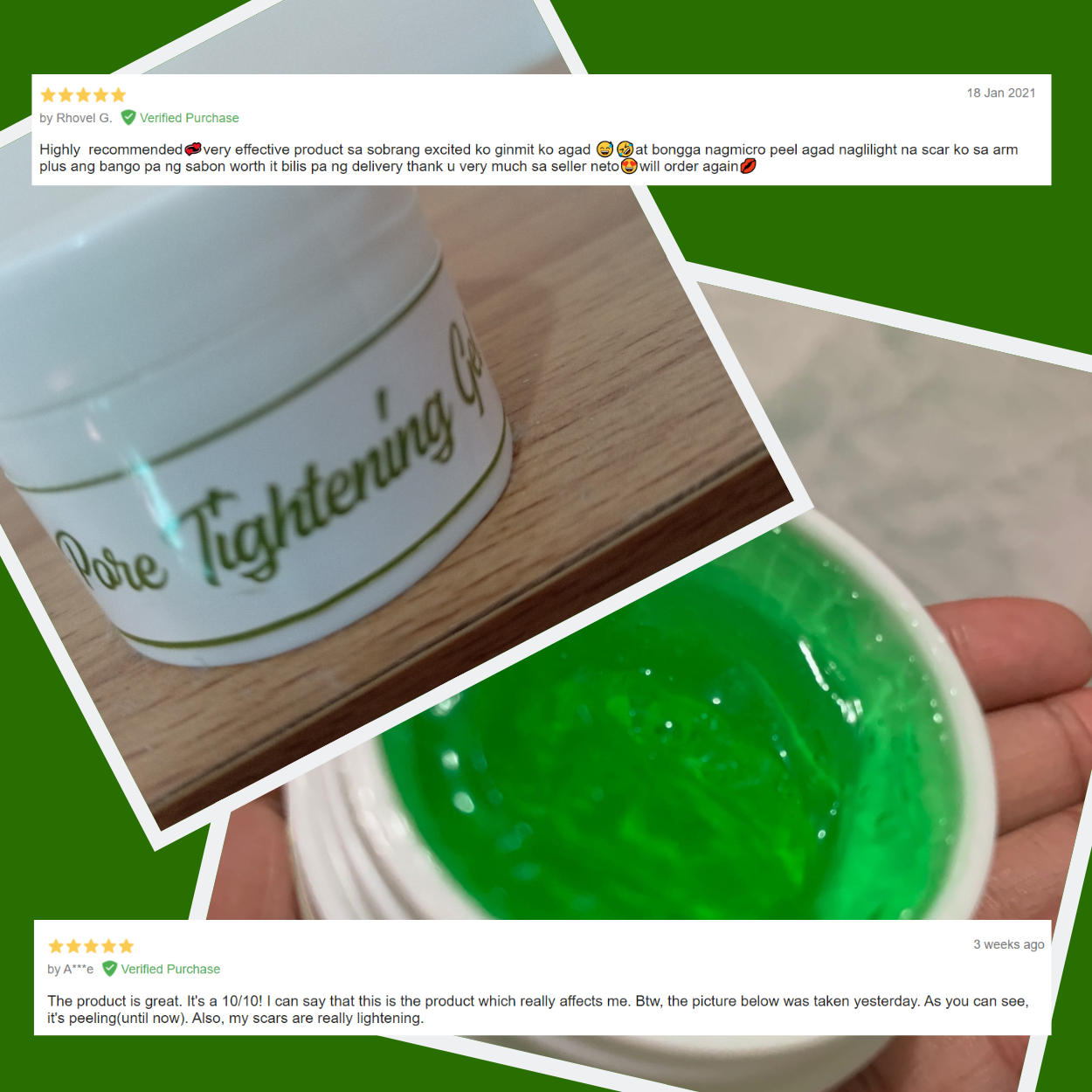 Greenika Pore Tightening Minimizer Gel Facial Moisturizer