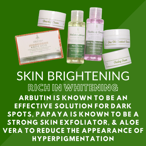Greenika Brightening Skin Care Set Local Obagi Set