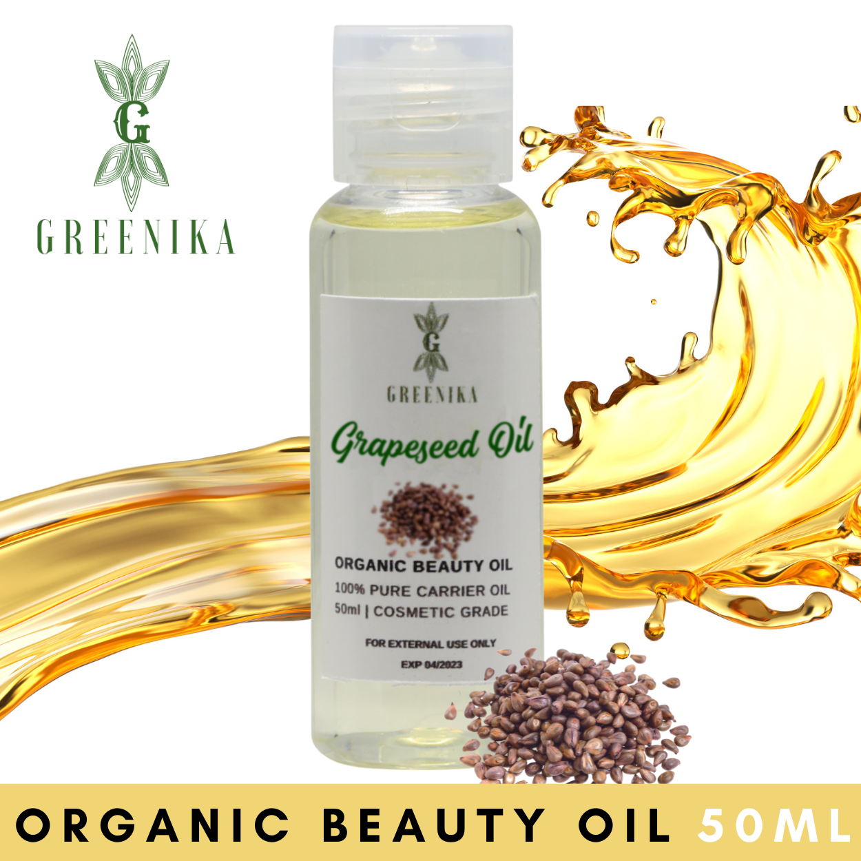 Greenika Grapeseed Carrier Essential Oil