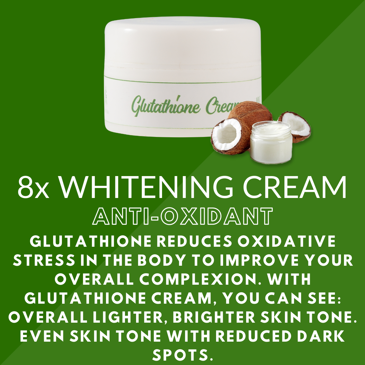 Greenika Glutathione Anti Aging Whitening Cream