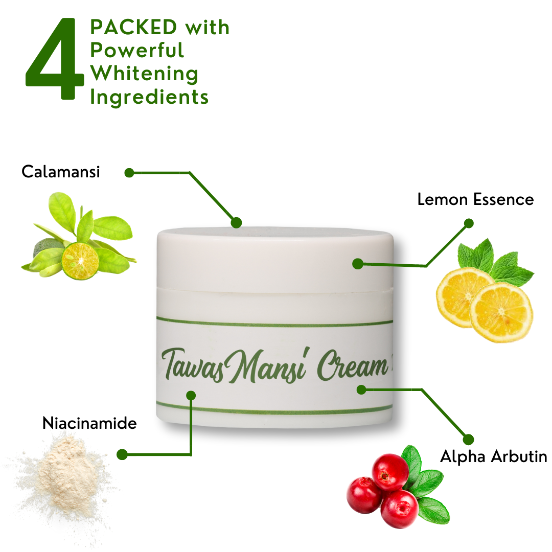 Greenika DeoWhite Cream Tawas Mansi Whitening Cream