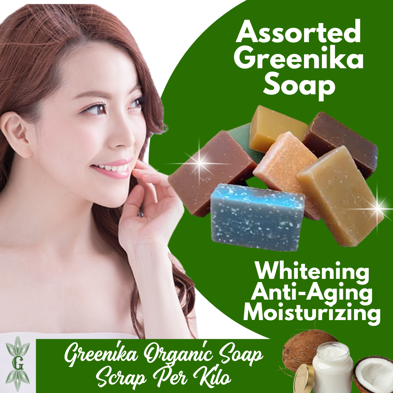 Greenika Organic Soap Scrap Per Kilo