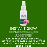 Greenika 60ML Natural Rose Water Facial Mist Spray