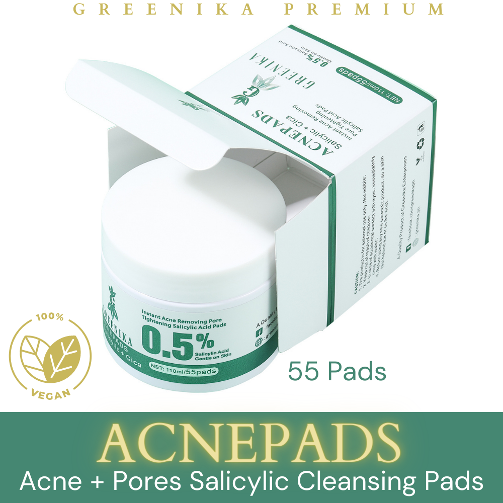 Greenika Premium ACNEPADS Intant Pore Cleansing