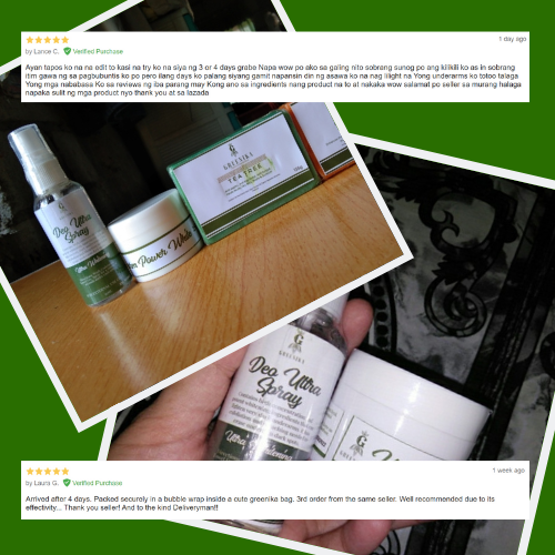 Greenika Whitening Underarm Combo - Cream + Spray