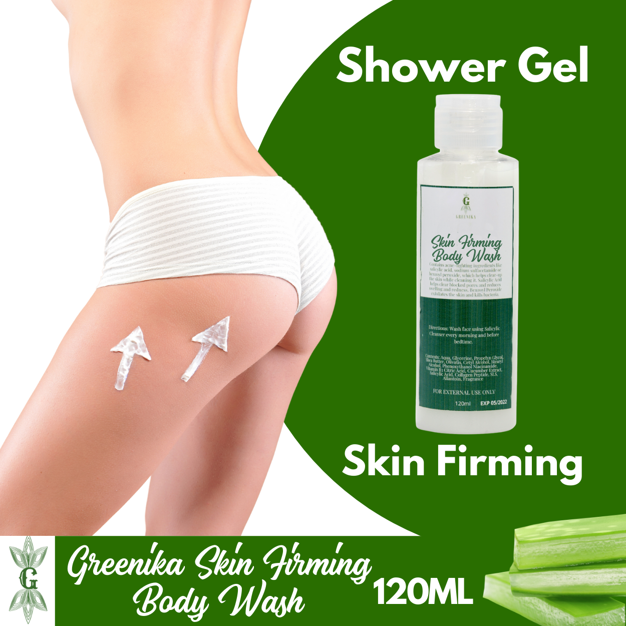 Greenika Skin Firming Body Wash