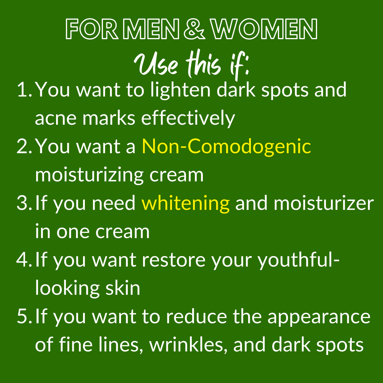 Greenika Kojic Acid Whitening Cream