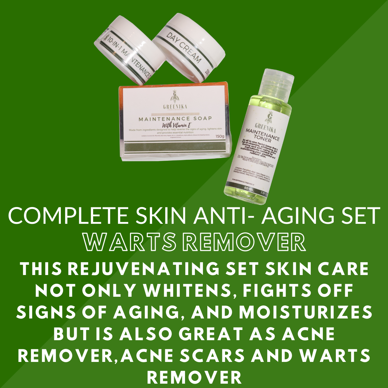 Greenika Daily Maintenance Rejuvenating Set