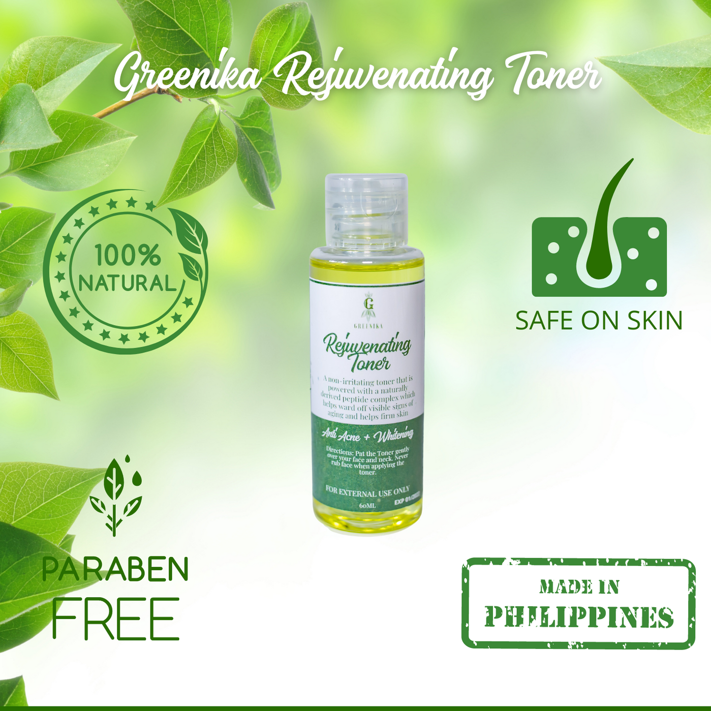 Greenika Rejuvenating Toner