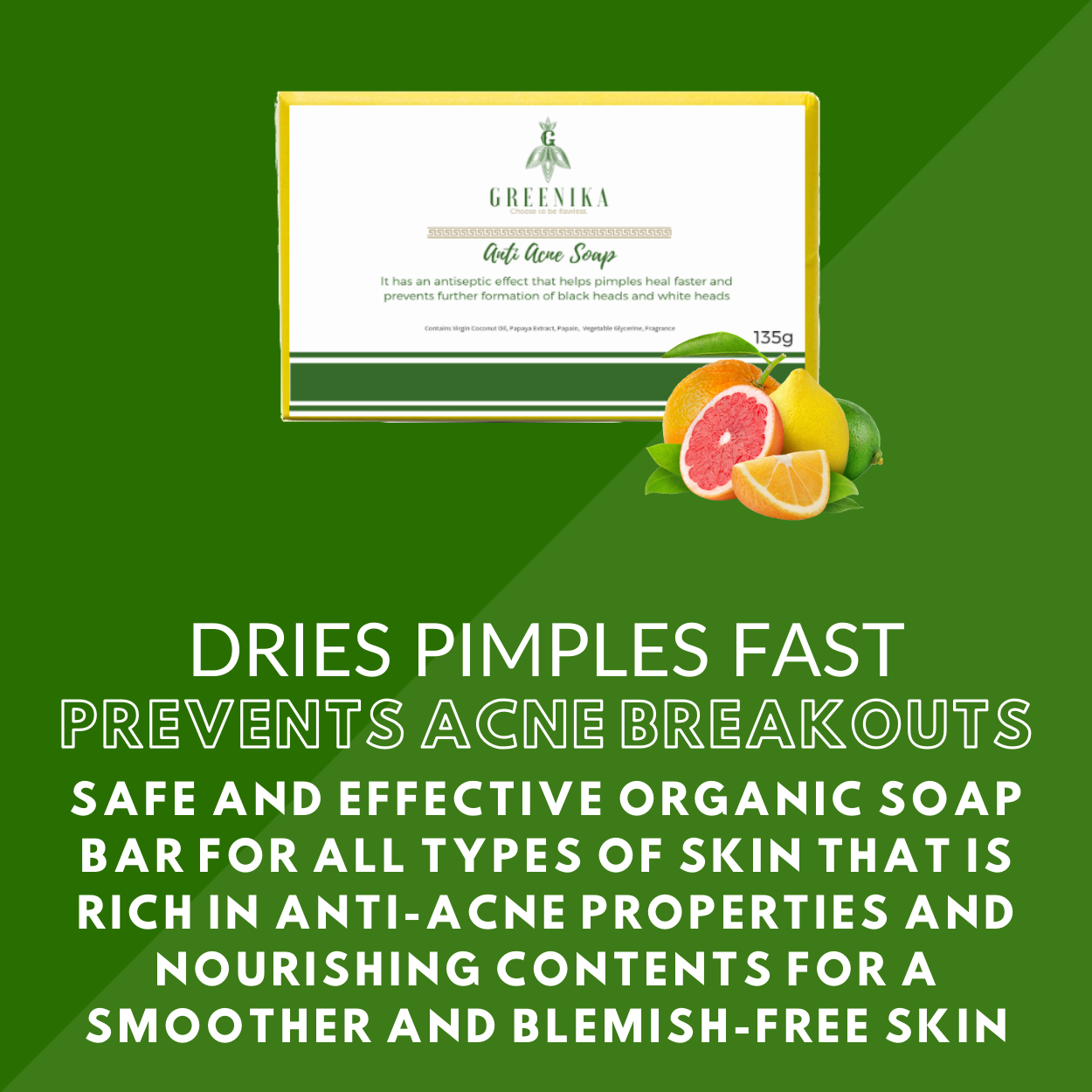 Greenika Anti Acne Soap