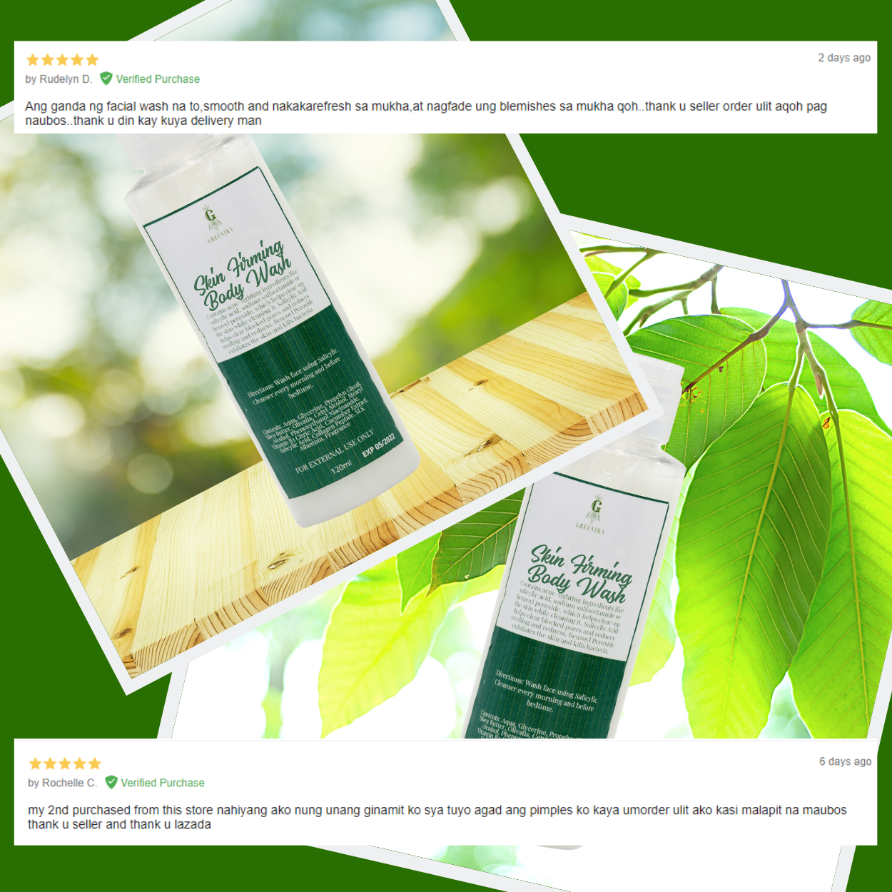 Greenika Skin Firming Body Wash