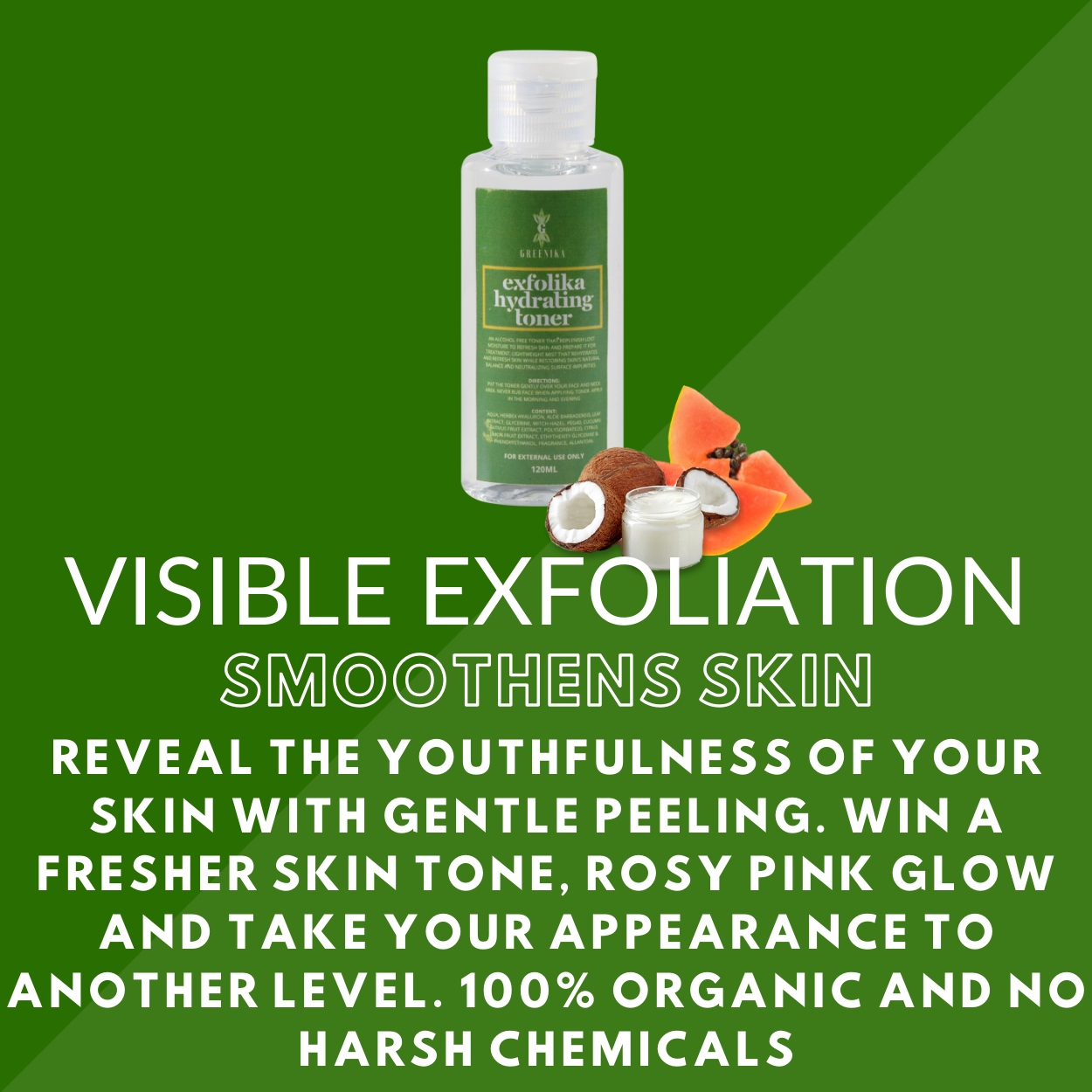Greenika Exfolika Hydrating Toner