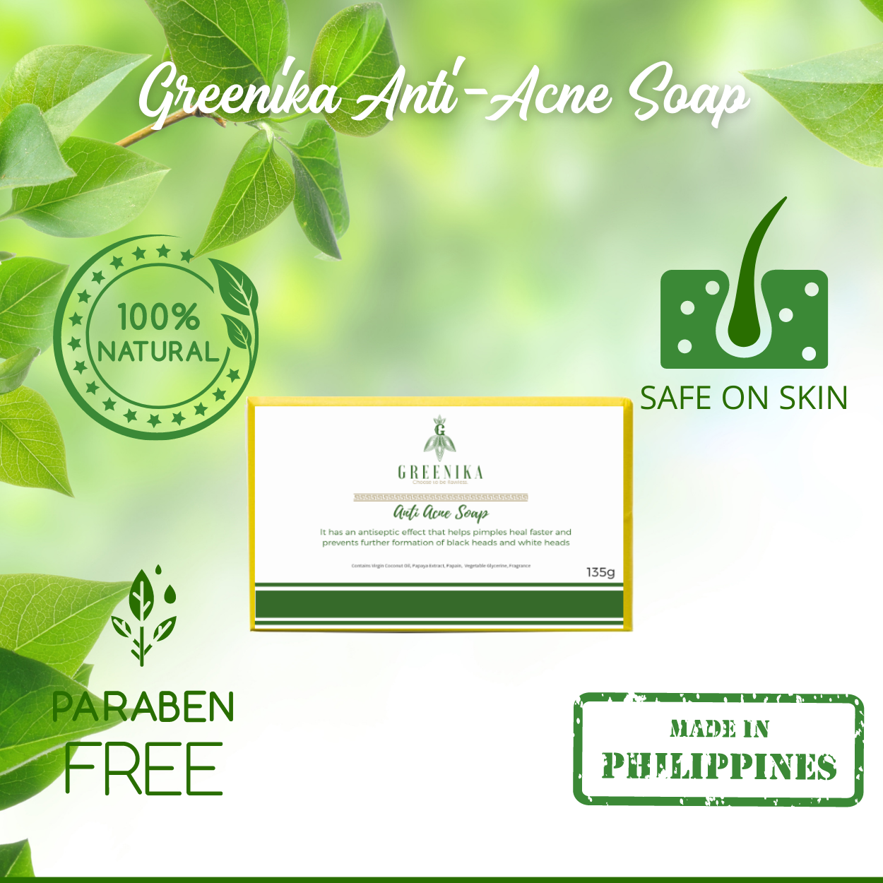 Greenika Anti Acne Soap