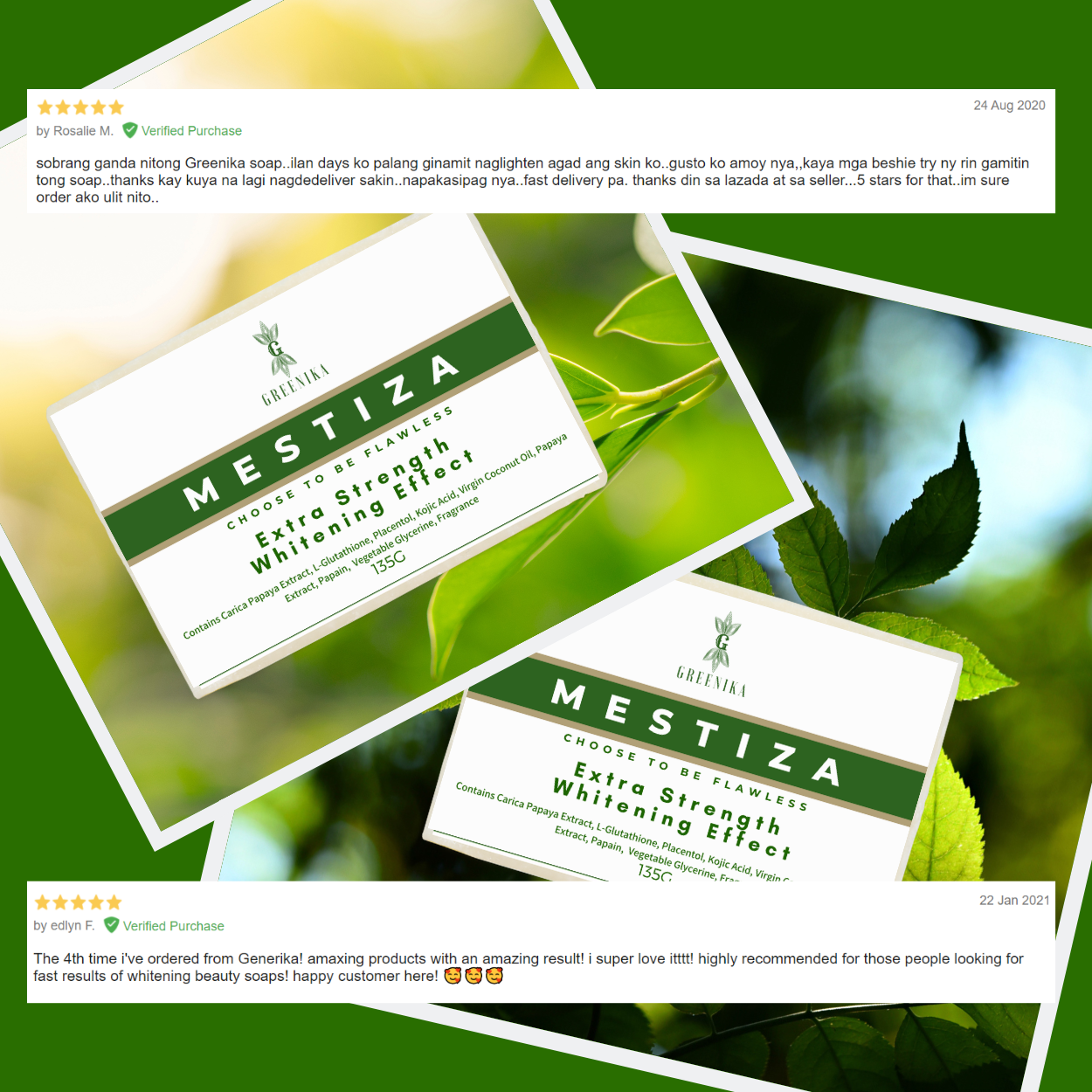 Greenika Mestiza Organic Soap