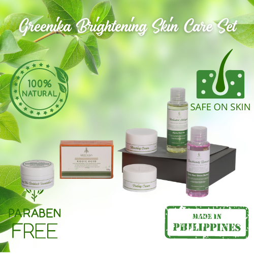 Greenika Brightening Skin Care Set Local Obagi Set
