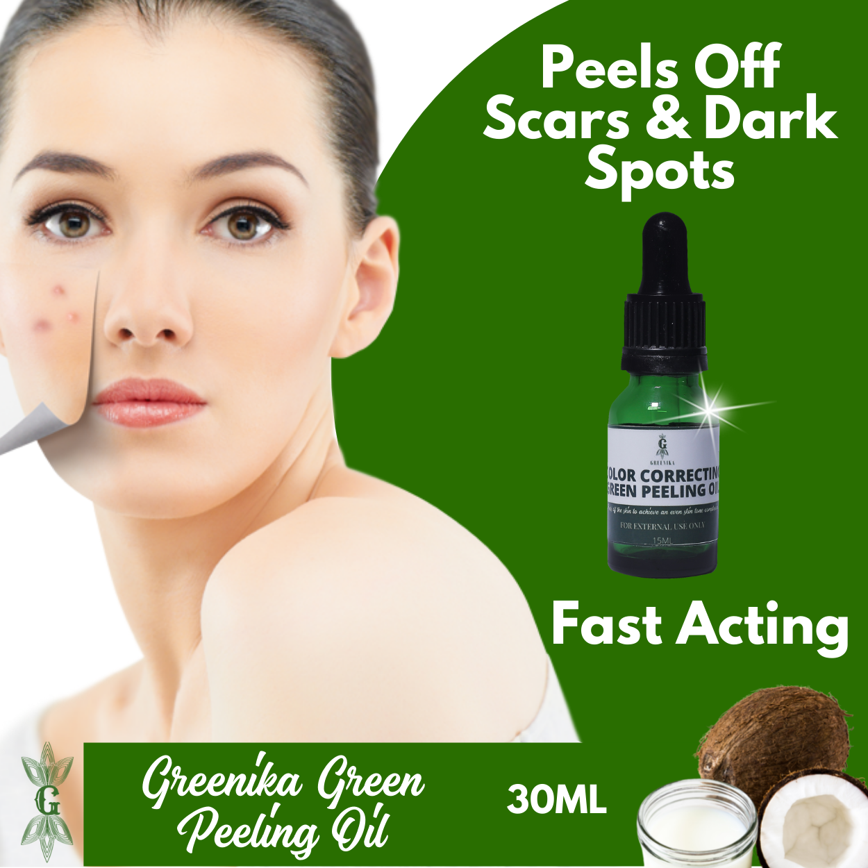 Greenika Green Peeling Oil