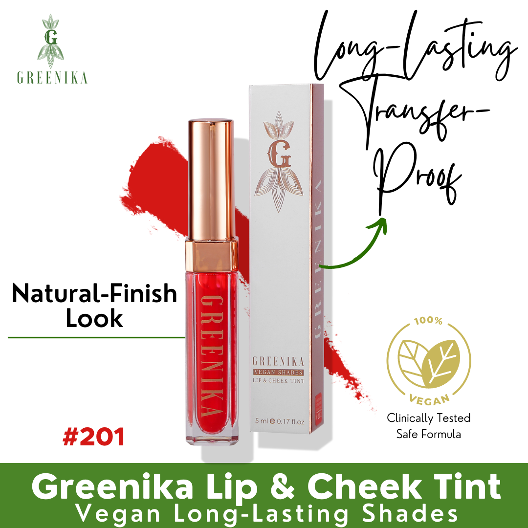 Greenika Vegan Tints Water Stain Lip and Cheek Liptint and Cheek Blush