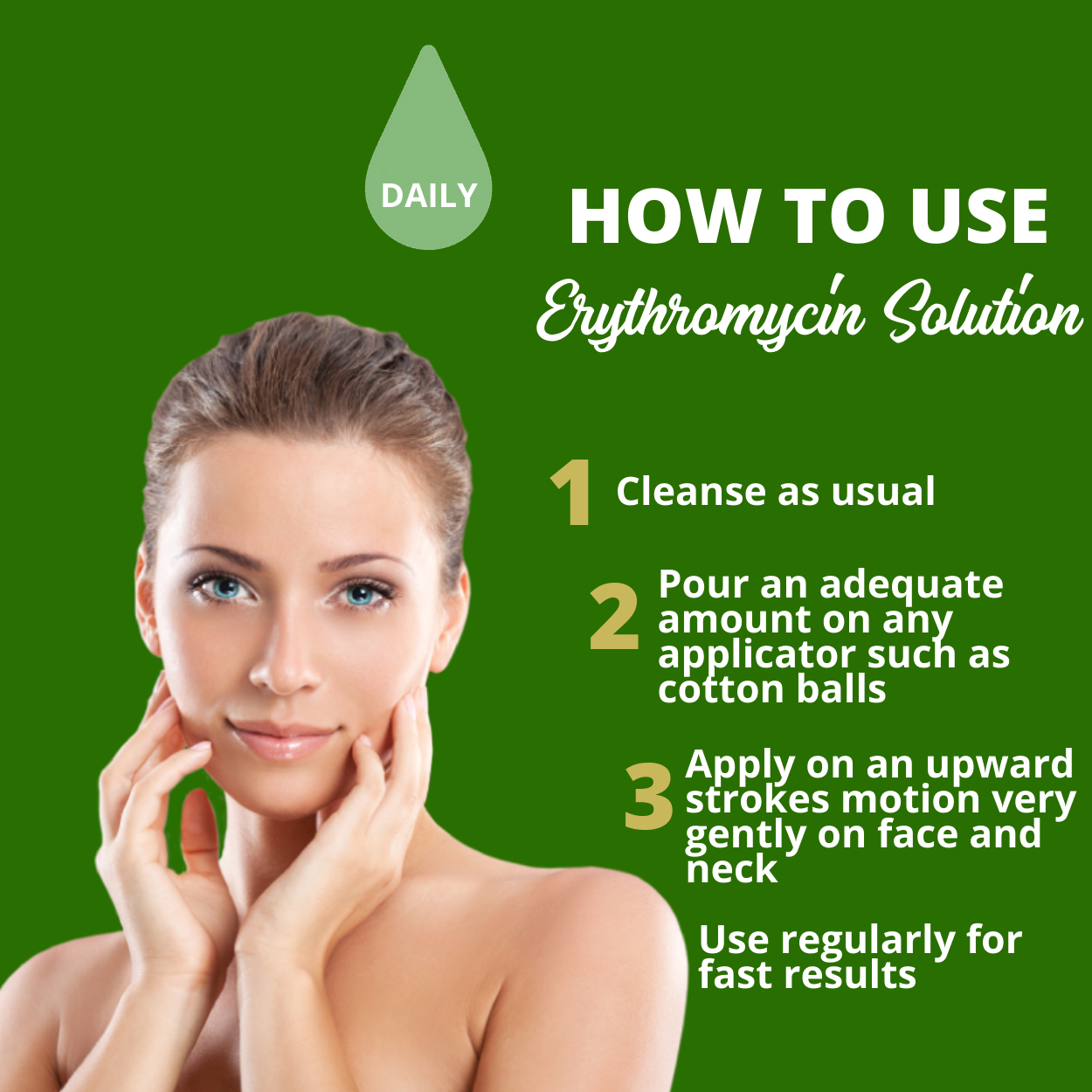 Greenika Erythromycin 2% Solution