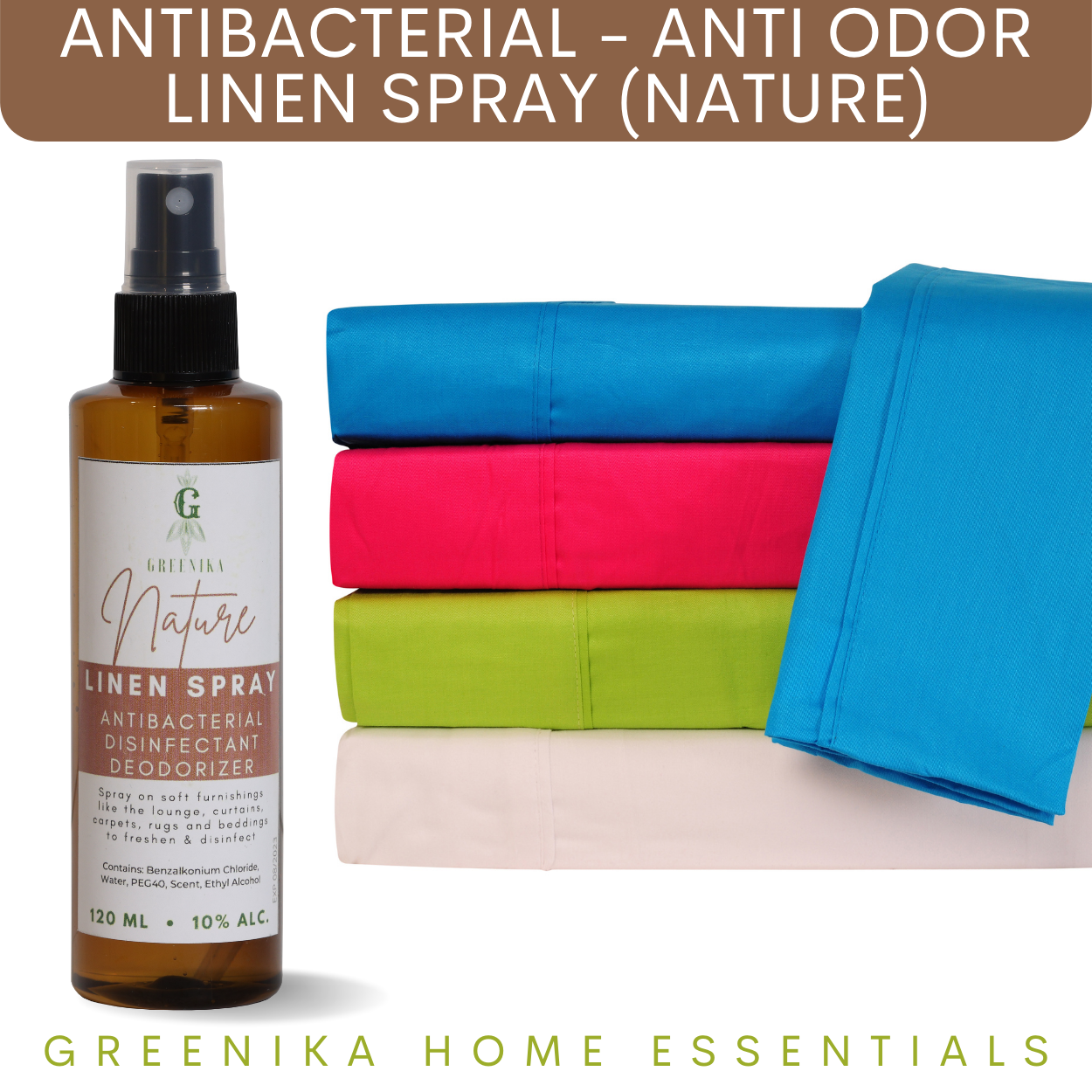 Greenika Linen Mist Spray Nature Scent