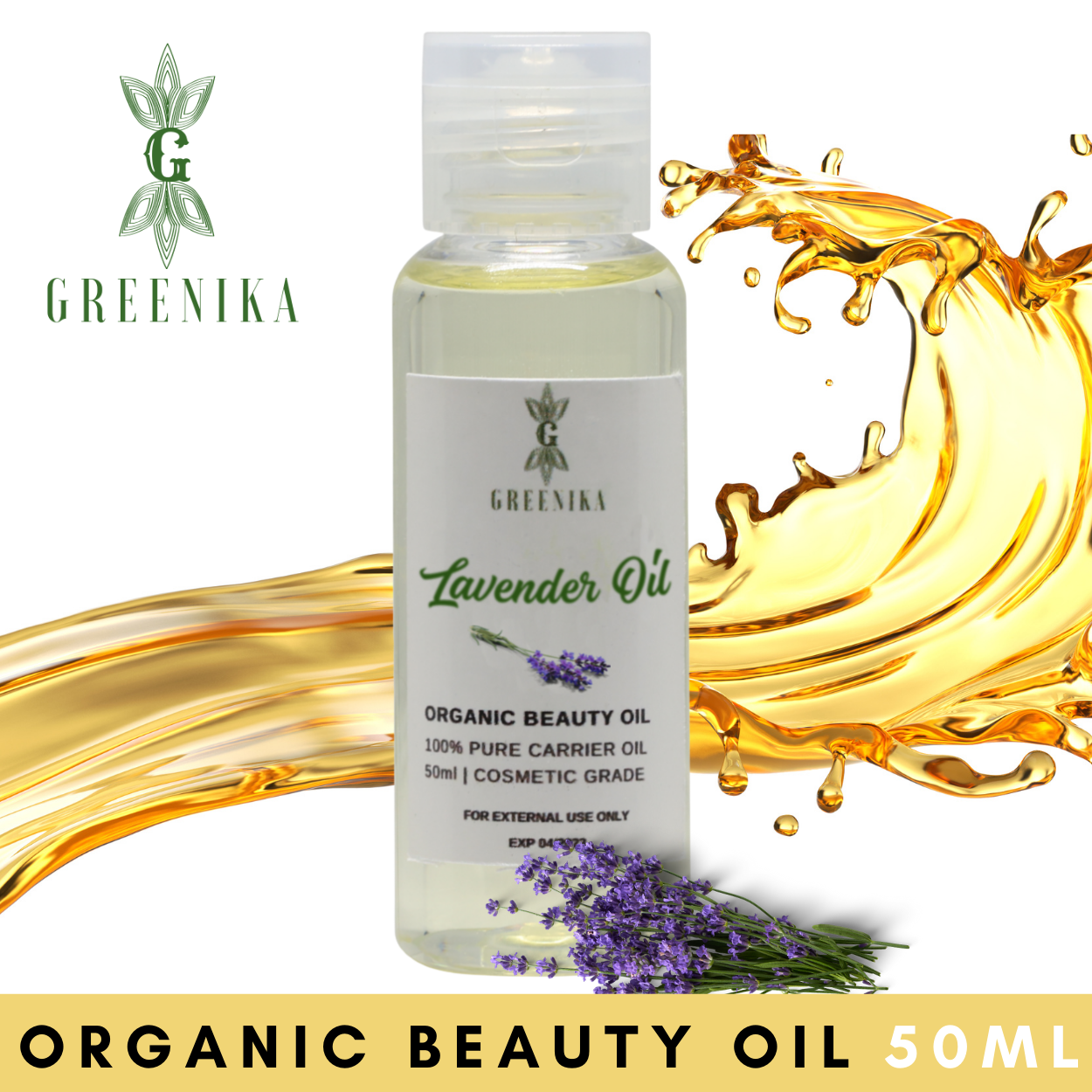 Greenika Lavander Carrier Essential Oil