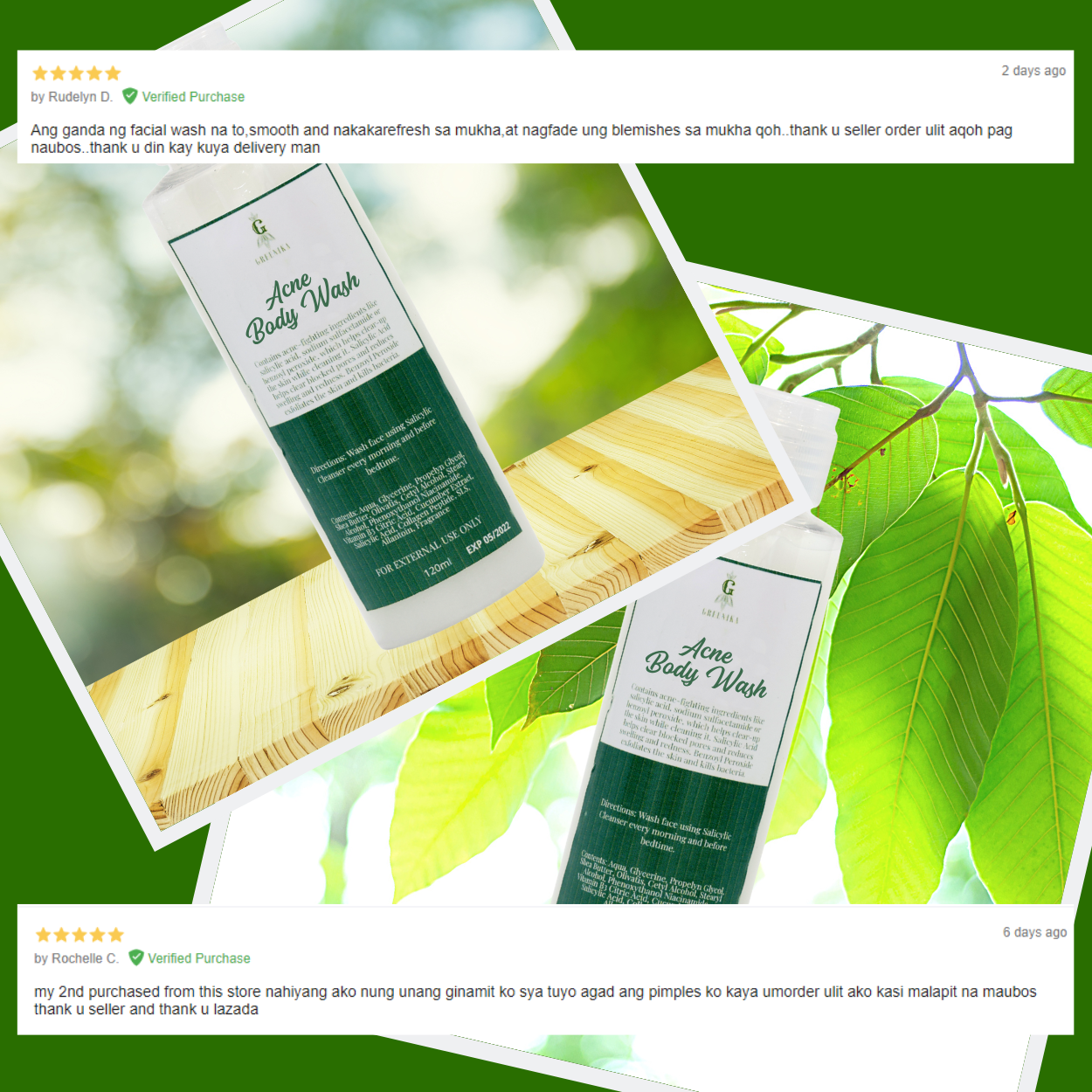 Greenika Body Acne Healing Body Cleanser