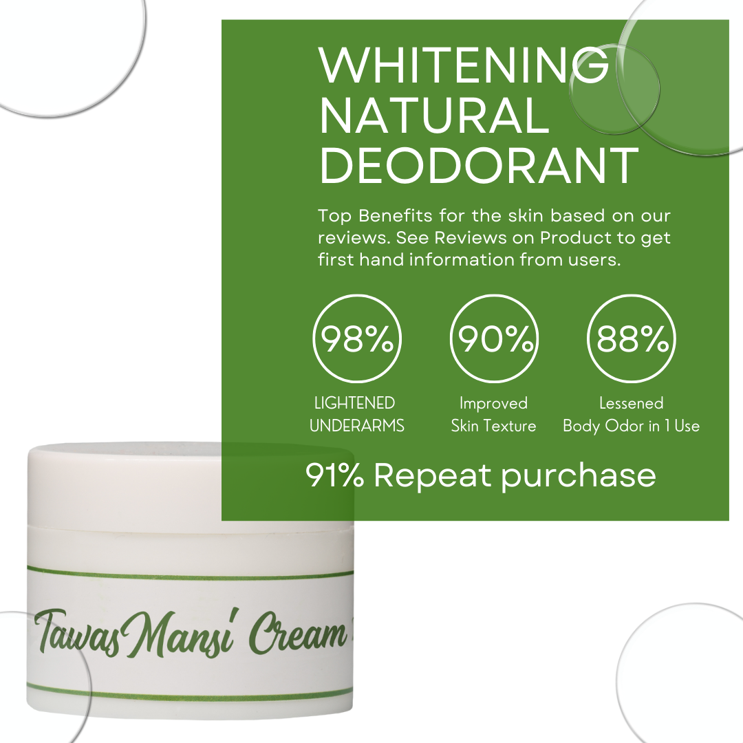 Greenika DeoWhite Cream Tawas Mansi Whitening Cream