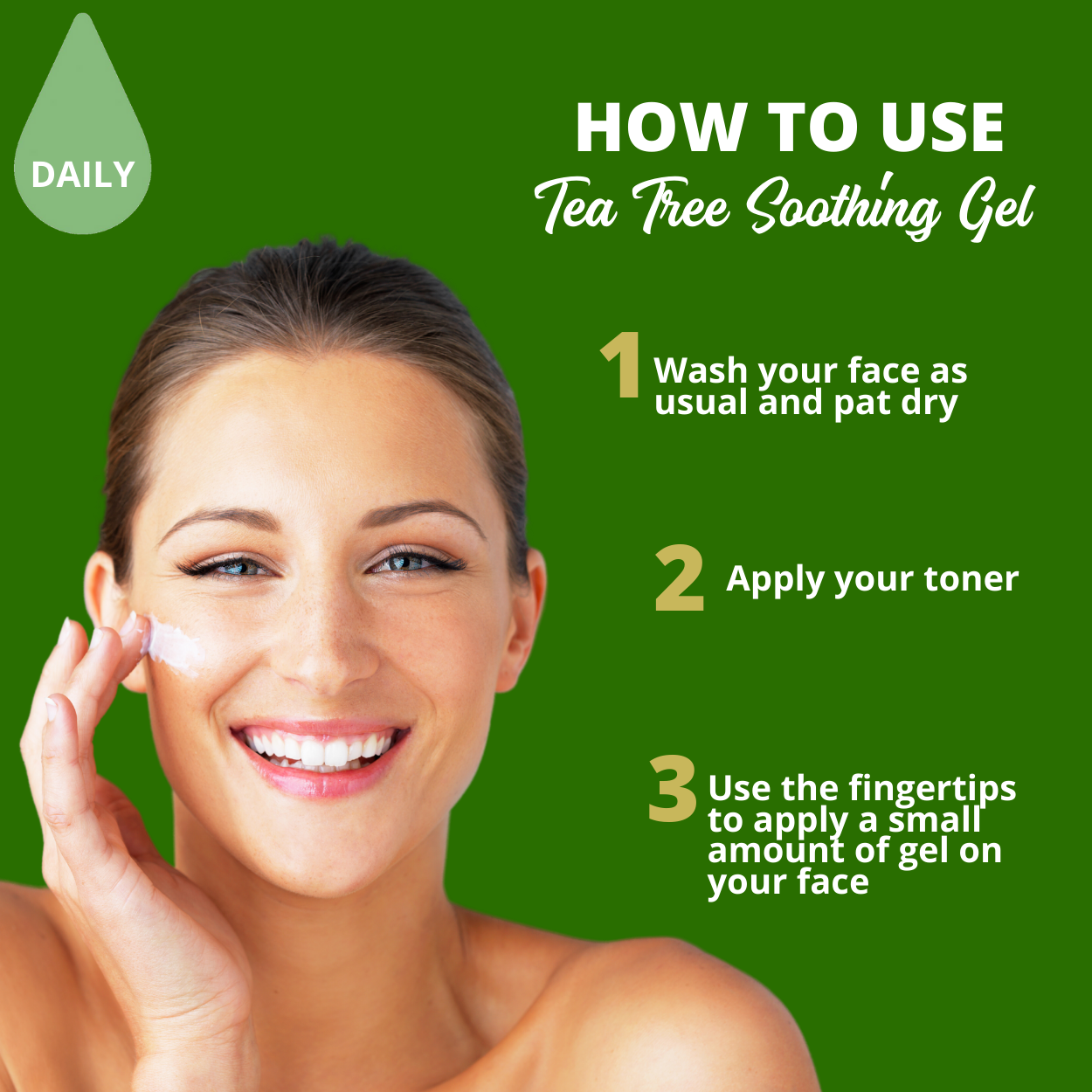 Greenika Tea Tree Gel with Aloe Vera Extract