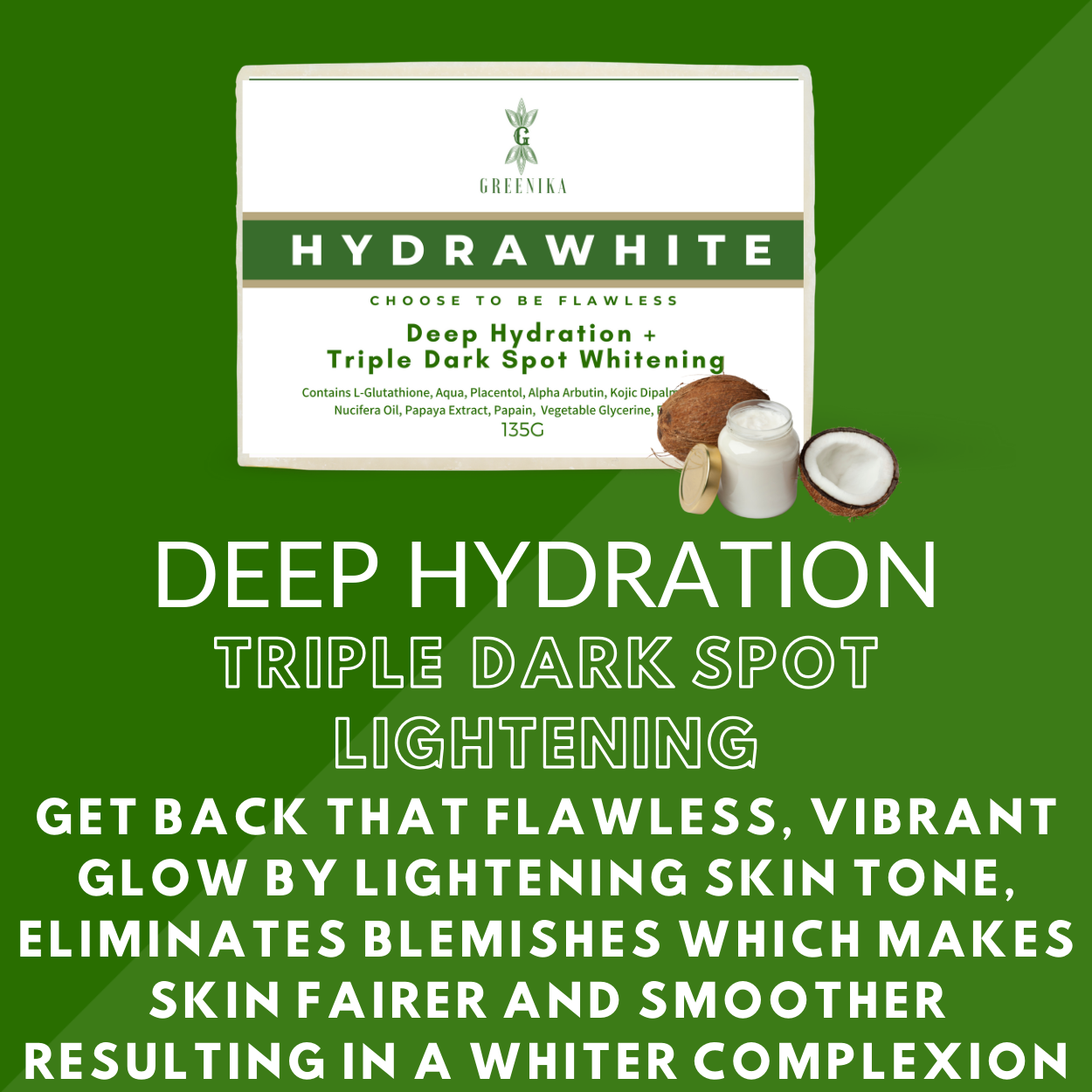 Greenika Hydrawhite Intense Moisturizer Soap