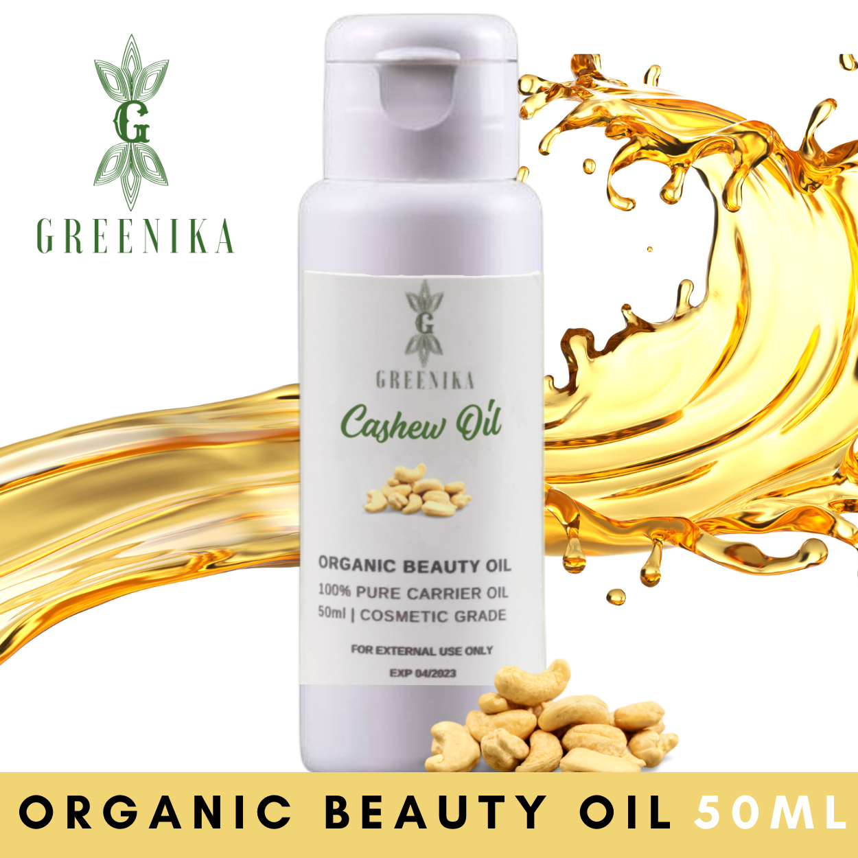 Greenika Cashew Carrier Essential Oil